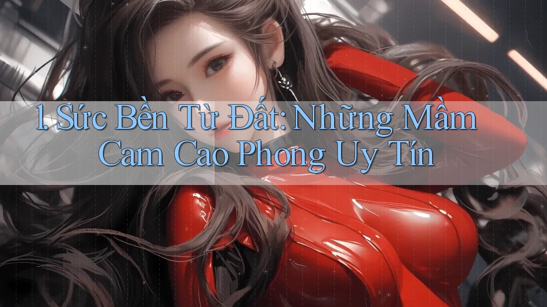1. Sức Bền Từ Đất: Những Mầm Cam Cao Phong Uy Tín