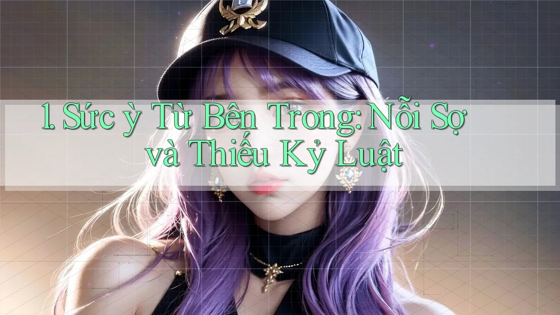 1. Sức ỳ Từ Bên Trong: Nỗi Sợ và Thiếu Kỷ Luật