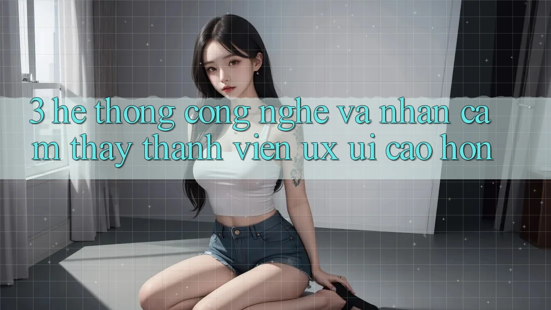 3. Hệ thống công nghệ và Nhận cảm thấy thành viên (UX/UI) cao hơn