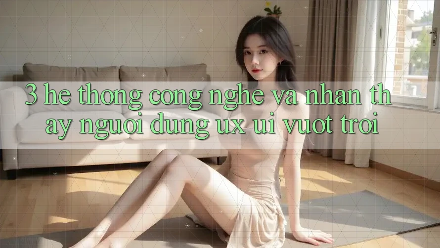 3. Hệ thống công nghệ và Nhận thấy người dùng (UX/UI) vượt trội 3. Hệ thống công nghệ và Nhận thấy người dùng (UX/UI) vượt trội