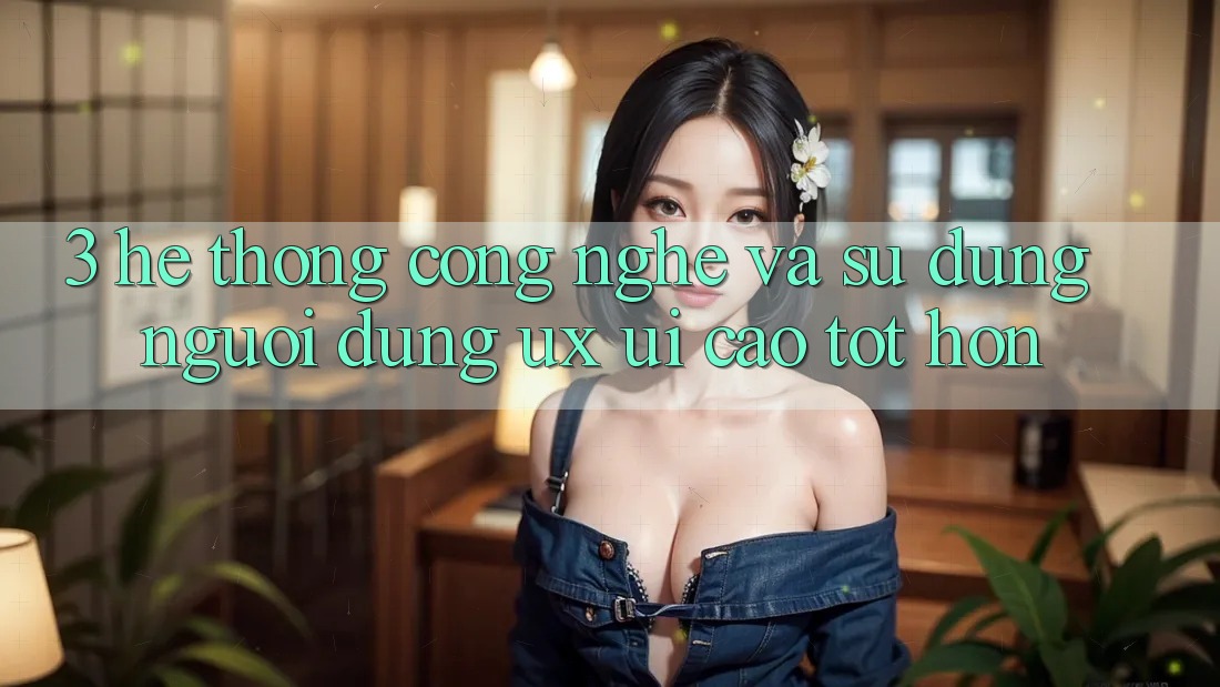 3. Hệ thống công nghệ và Sử dụng người dùng (UX/UI) cao tốt hơn