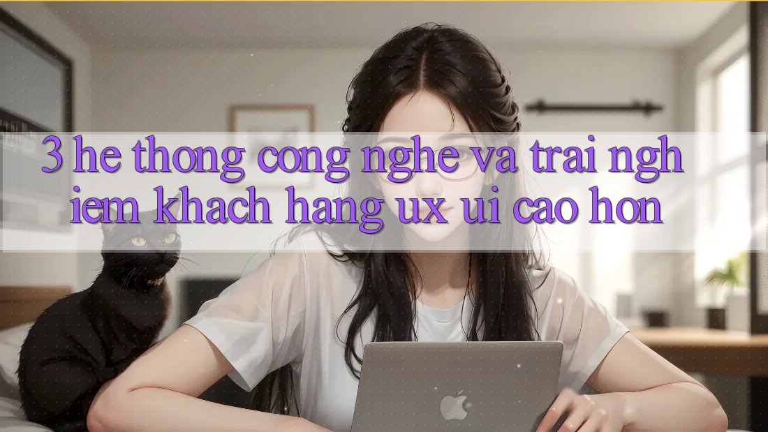 3. Hệ thống công nghệ và Trải nghiệm khách hàng (UX/UI) cao hơn