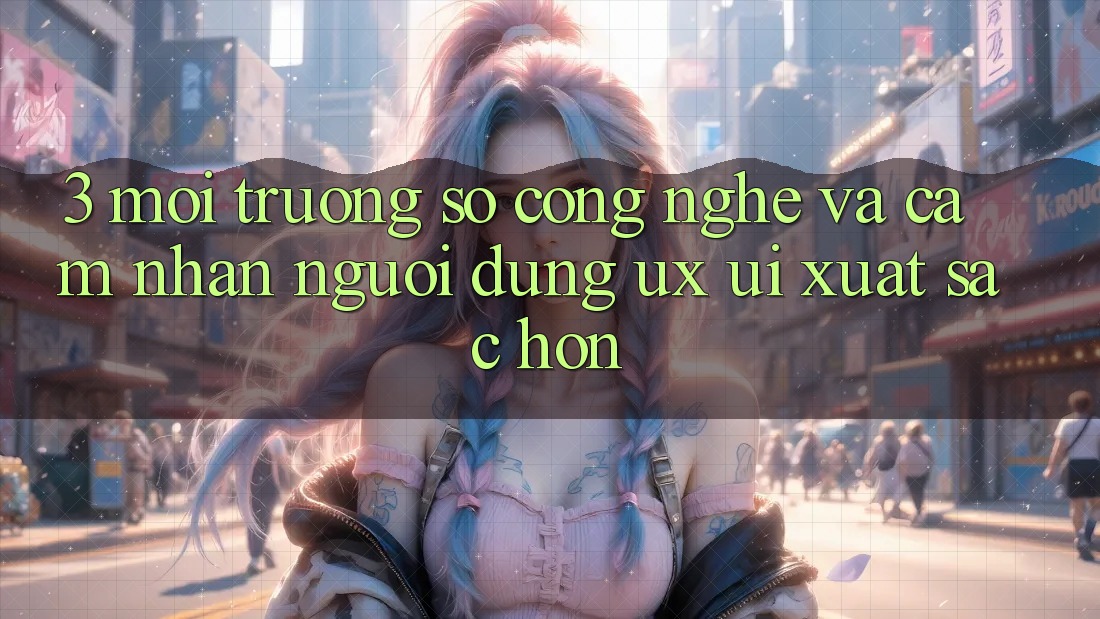 3. Môi trường số công nghệ và Cảm nhận người dùng (UX/UI) xuất sắc hơn 3. Môi trường số công nghệ và Cảm nhận người dùng (UX/UI) xuất sắc hơn