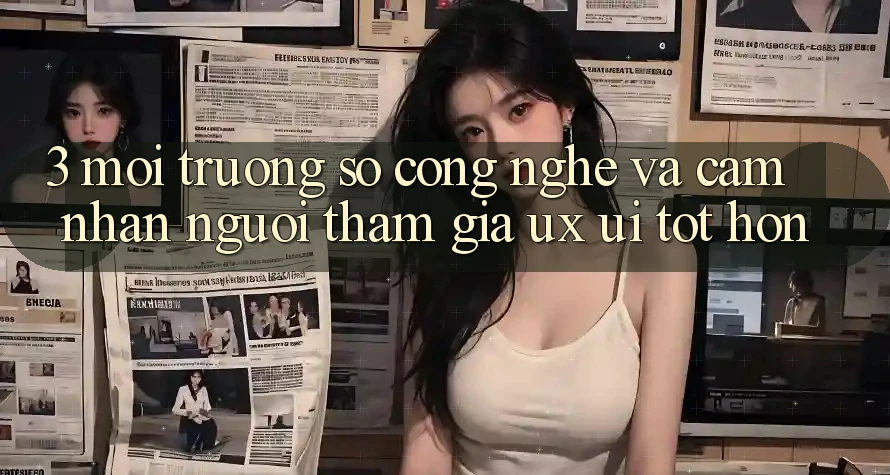 3. Môi trường số công nghệ và Cảm nhận người tham gia (UX/UI) tốt hơn 3. Môi trường số công nghệ và Cảm nhận người tham gia (UX/UI) tốt hơn