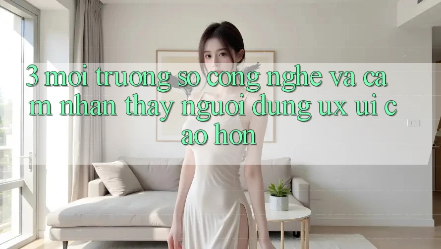 3. Môi trường số công nghệ và Cảm nhận thấy người dùng (UX/UI) cao hơn 3. Môi trường số công nghệ và Cảm nhận thấy người dùng (UX/UI) cao hơn