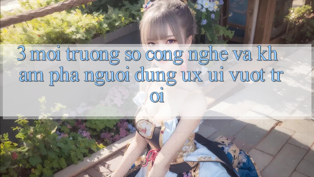 3. Môi trường số công nghệ và Khám phá người dùng (UX/UI) vượt trội 3. Môi trường số công nghệ và Khám phá người dùng (UX/UI) vượt trội