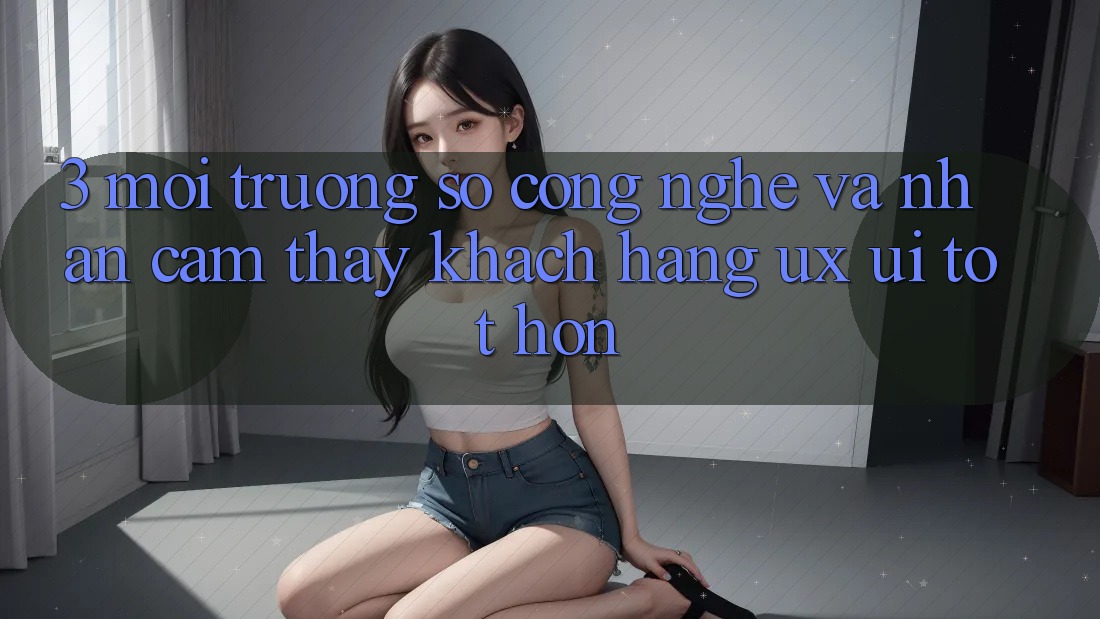 3. Môi trường số công nghệ và Nhận cảm thấy khách hàng (UX/UI) tốt hơn 3. Môi trường số công nghệ và Nhận cảm thấy khách hàng (UX/UI) tốt hơn