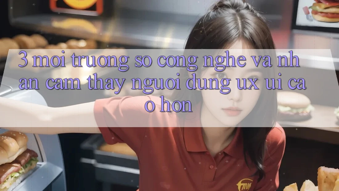 3. Môi trường số công nghệ và Nhận cảm thấy người dùng (UX/UI) cao hơn 3. Môi trường số công nghệ và Nhận cảm thấy người dùng (UX/UI) cao hơn