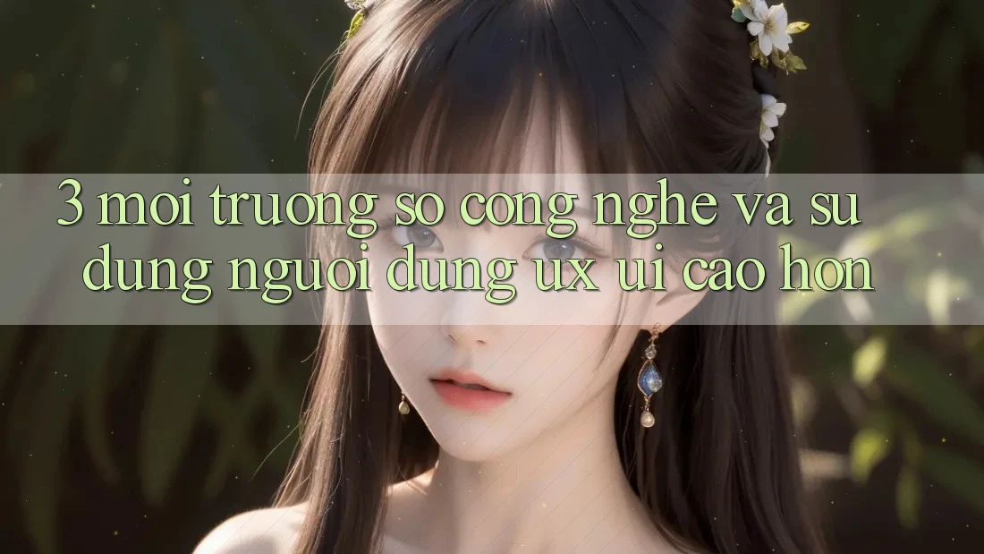 3. Môi trường số công nghệ và Sử dụng người dùng (UX/UI) cao hơn 3. Môi trường số công nghệ và Sử dụng người dùng (UX/UI) cao hơn