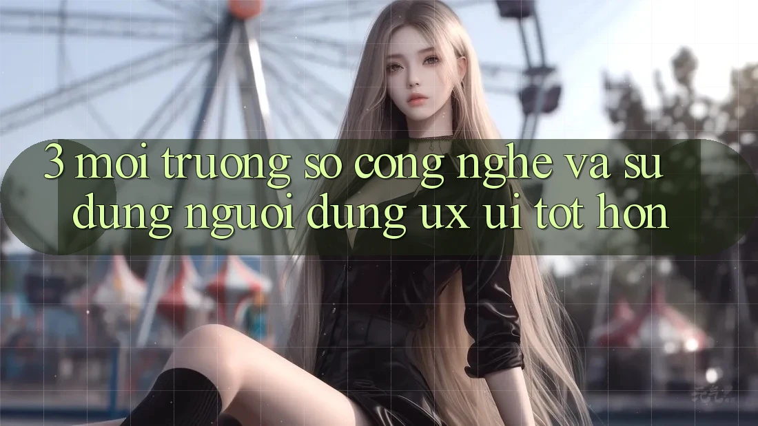3. Môi trường số công nghệ và Sử dụng người dùng (UX/UI) tốt hơn