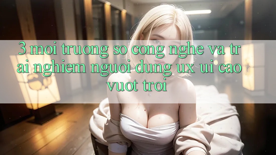 3. Môi trường số công nghệ và Trải nghiệm người dùng (UX/UI) cao vượt trội 3. Môi trường số công nghệ và Trải nghiệm người dùng (UX/UI) cao vượt trội