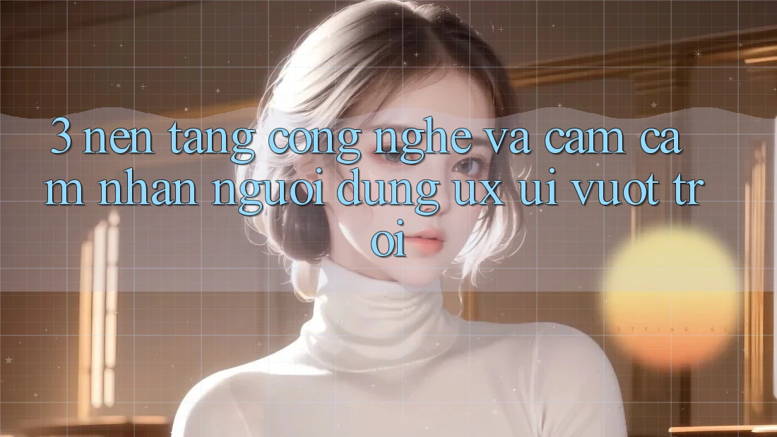 3. Nền tảng công nghệ và Cảm cảm nhận người dùng (UX/UI) vượt trội 3. Nền tảng công nghệ và Cảm cảm nhận người dùng (UX/UI) vượt trội