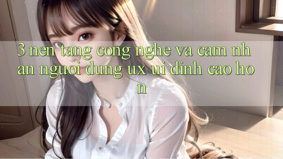 3. Nền tảng công nghệ và Cảm nhận người dùng (UX/UI) đỉnh cao hơn 3. Nền tảng công nghệ và Cảm nhận người dùng (UX/UI) đỉnh cao hơn