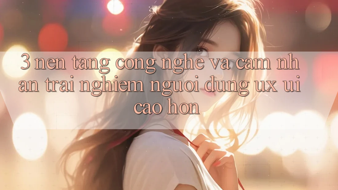 3. Nền tảng công nghệ và Cảm nhận trải nghiệm người dùng (UX/UI) cao hơn 3. Nền tảng công nghệ và Cảm nhận trải nghiệm người dùng (UX/UI) cao hơn