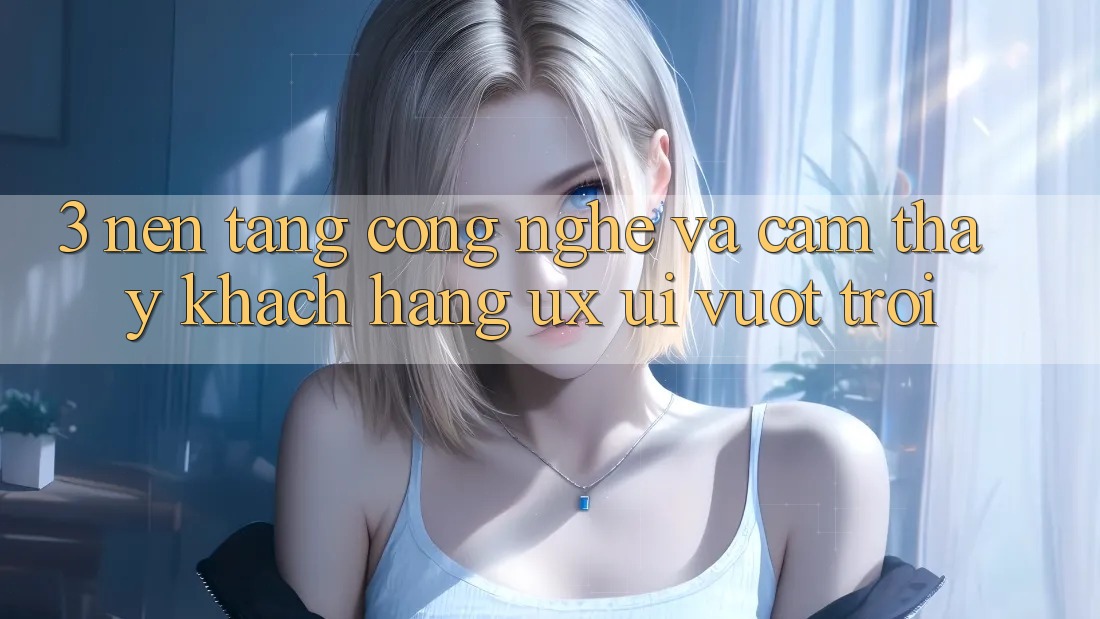 3. Nền tảng công nghệ và Cảm thấy khách hàng (UX/UI) vượt trội