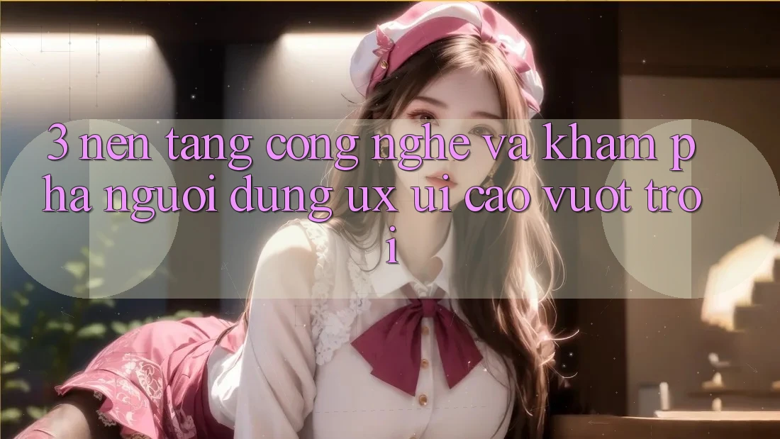 3. Nền tảng công nghệ và Khám phá người dùng (UX/UI) cao vượt trội