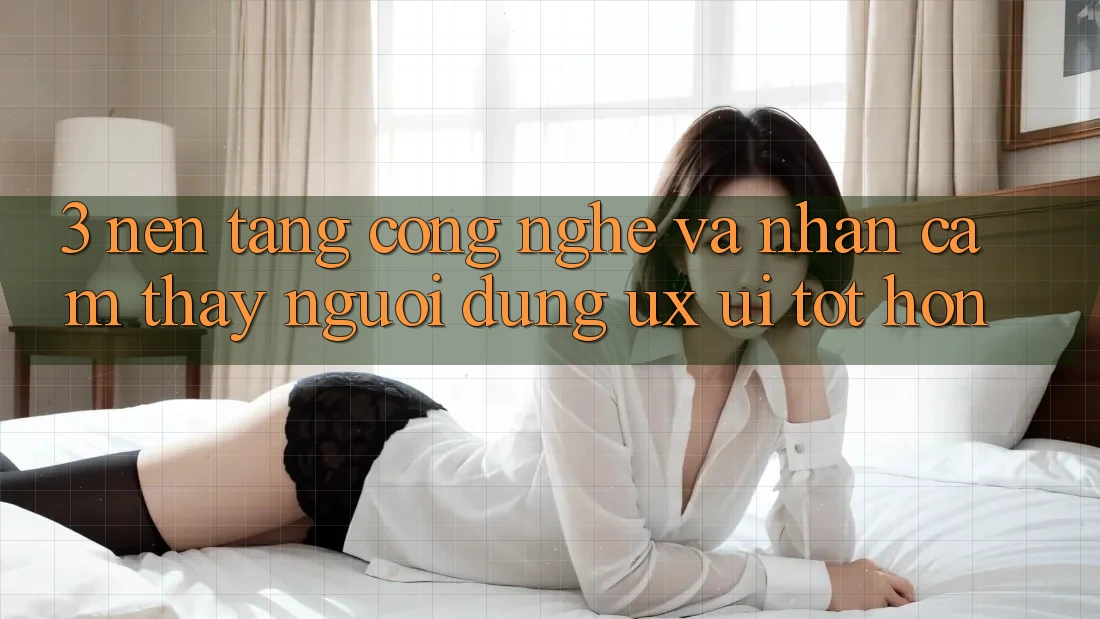 3. Nền tảng công nghệ và Nhận cảm thấy người dùng (UX/UI) tốt hơn 3. Nền tảng công nghệ và Nhận cảm thấy người dùng (UX/UI) tốt hơn