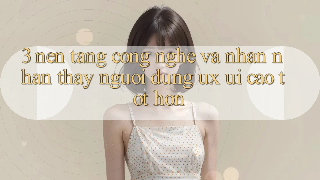 3. Nền tảng công nghệ và Nhận nhận thấy người dùng (UX/UI) cao tốt hơn
