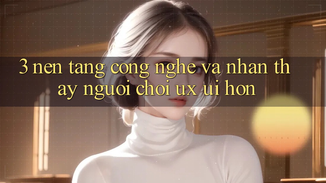 3. Nền tảng công nghệ và Nhận thấy người chơi (UX/UI) hơn