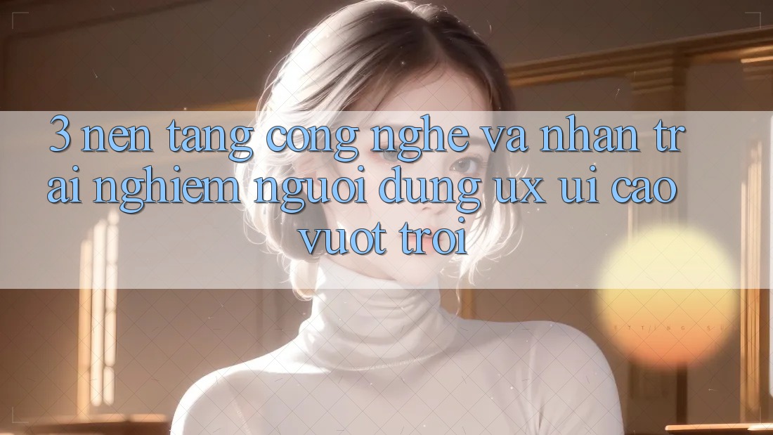 3. Nền tảng công nghệ và Nhận trải nghiệm người dùng (UX/UI) cao vượt trội 3. Nền tảng công nghệ và Nhận trải nghiệm người dùng (UX/UI) cao vượt trội