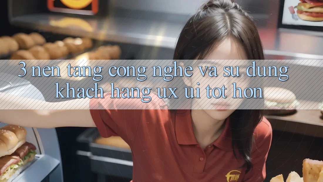 3. Nền tảng công nghệ và Sử dụng khách hàng (UX/UI) tốt hơn 3. Nền tảng công nghệ và Sử dụng khách hàng (UX/UI) tốt hơn