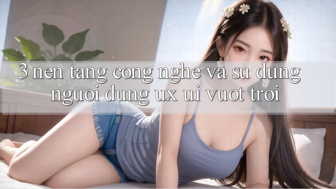 3. Nền tảng công nghệ và Sử dụng người dùng (UX/UI) vượt trội 3. Nền tảng công nghệ và Sử dụng người dùng (UX/UI) vượt trội