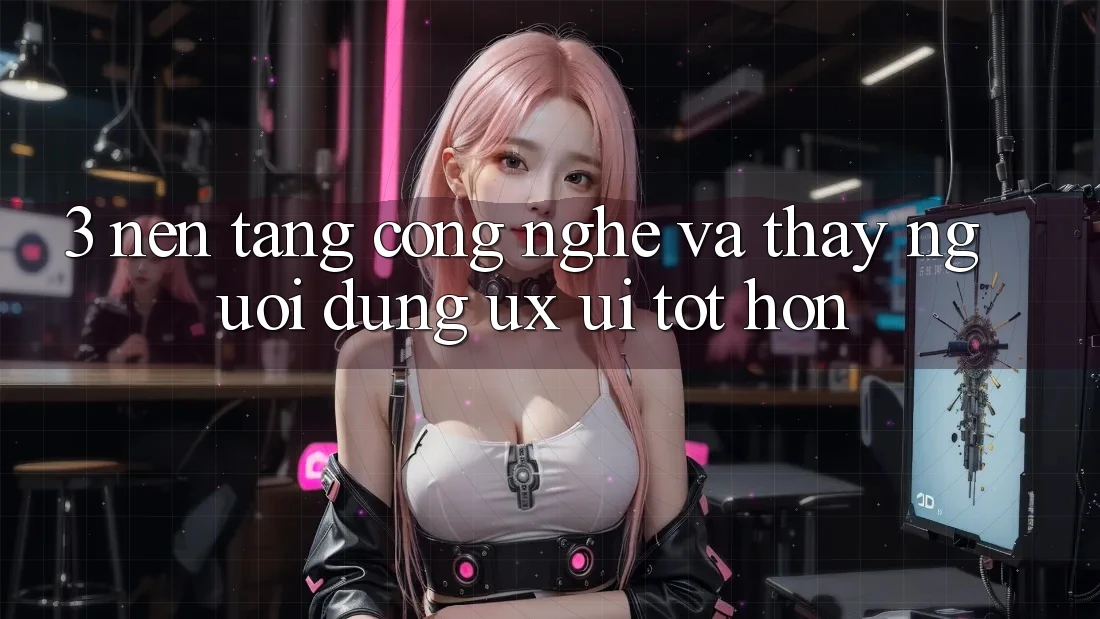 3. Nền tảng công nghệ và Thấy người dùng (UX/UI) tốt hơn 3. Nền tảng công nghệ và Thấy người dùng (UX/UI) tốt hơn