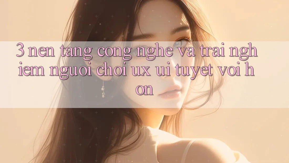 3. Nền tảng công nghệ và Trải nghiệm người chơi (UX/UI) tuyệt vời hơn 3. Nền tảng công nghệ và Trải nghiệm người chơi (UX/UI) tuyệt vời hơn