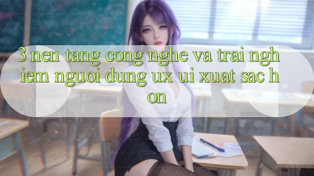 3. Nền tảng công nghệ và Trải nghiệm người dùng (UX/UI) xuất sắc hơn 3. Nền tảng công nghệ và Trải nghiệm người dùng (UX/UI) xuất sắc hơn
