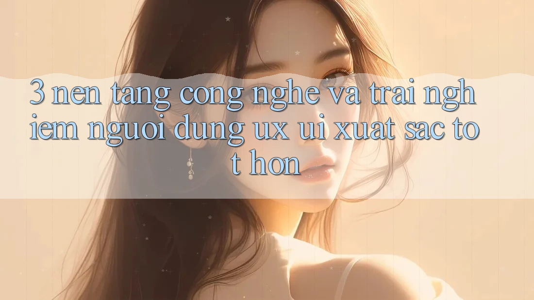 3. Nền tảng công nghệ và Trải nghiệm người dùng (UX/UI) xuất sắc tốt hơn 3. Nền tảng công nghệ và Trải nghiệm người dùng (UX/UI) xuất sắc tốt hơn