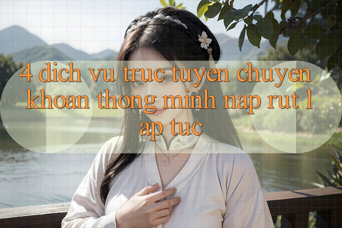 4. Dịch vụ trực tuyến chuyển khoản thông minh, nạp rút lập tức 4. Dịch vụ trực tuyến chuyển khoản thông minh, nạp rút lập tức