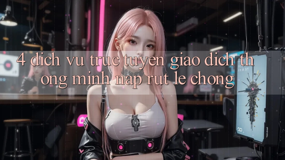 4. Dịch vụ trực tuyến giao dịch thông minh, nạp rút lẹ chóng