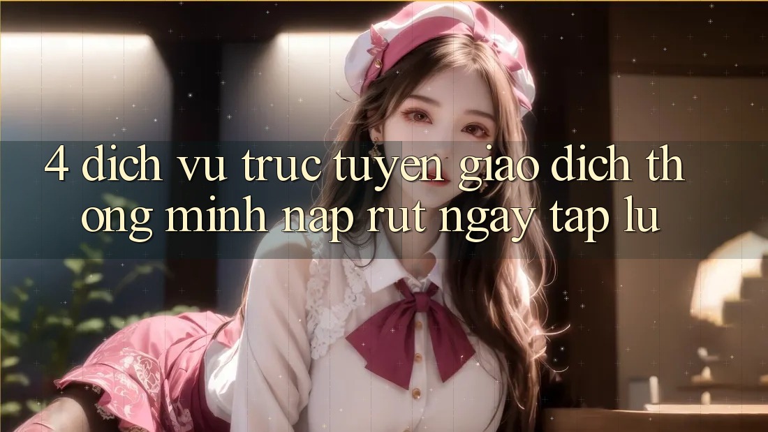 4. Dịch vụ trực tuyến giao dịch thông minh, nạp rút ngay tắp lự 4. Dịch vụ trực tuyến giao dịch thông minh, nạp rút ngay tắp lự