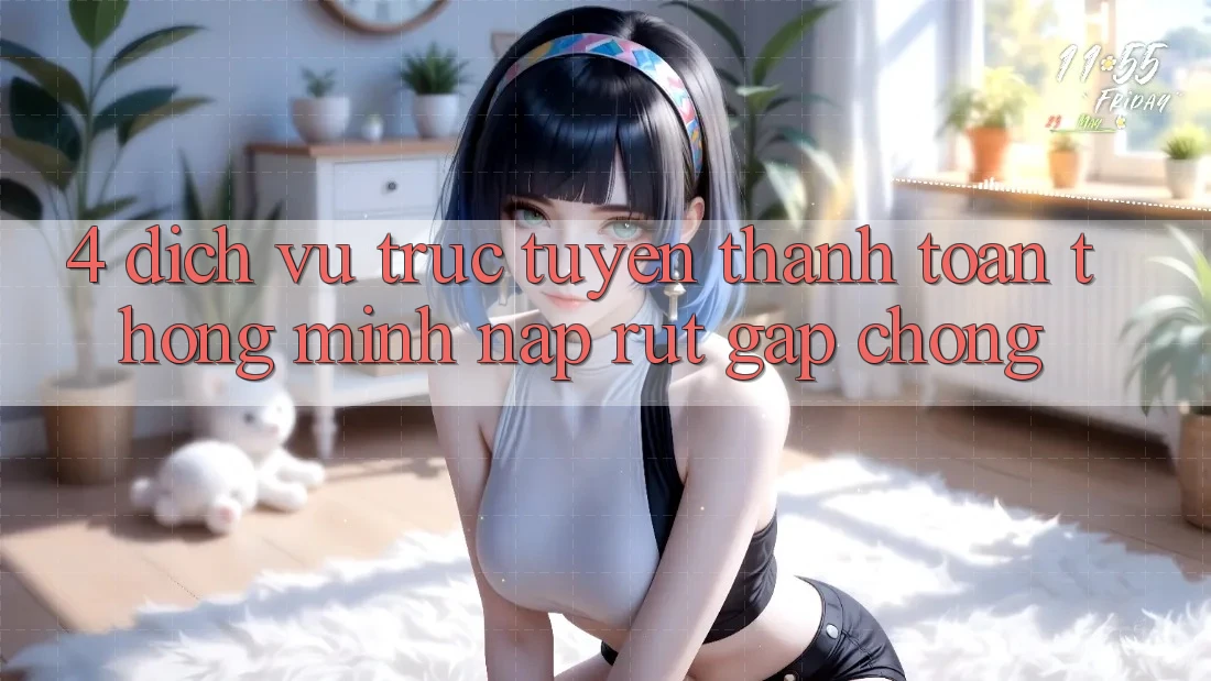 4. Dịch vụ trực tuyến thanh toán thông minh, nạp rút gấp chóng 4. Dịch vụ trực tuyến thanh toán thông minh, nạp rút gấp chóng