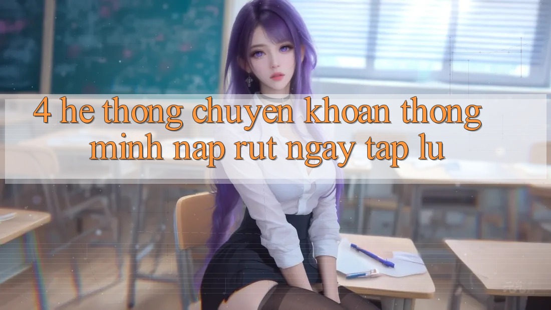 4. Hệ thống chuyển khoản thông minh, nạp rút ngay tắp lự