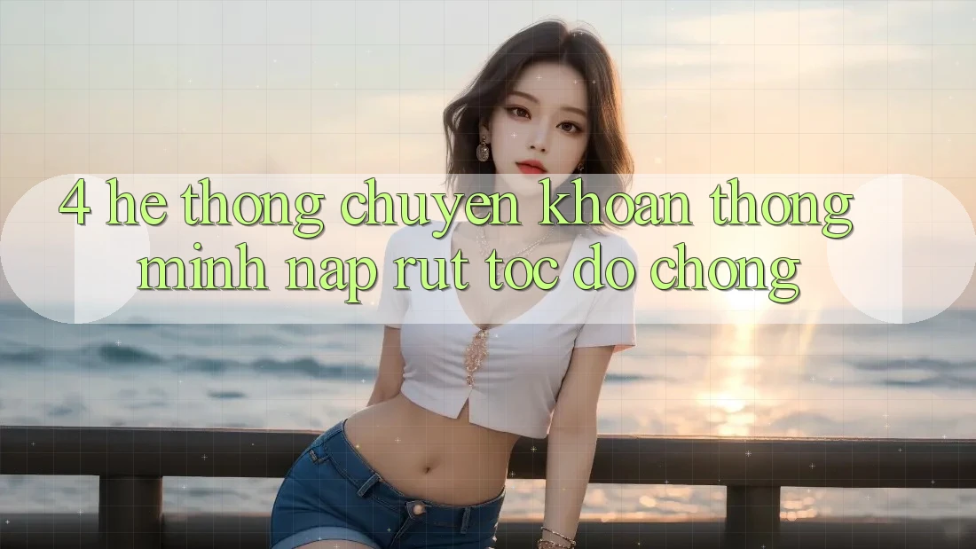 4. Hệ thống chuyển khoản thông minh, nạp rút tốc độ chóng 4. Hệ thống chuyển khoản thông minh, nạp rút tốc độ chóng