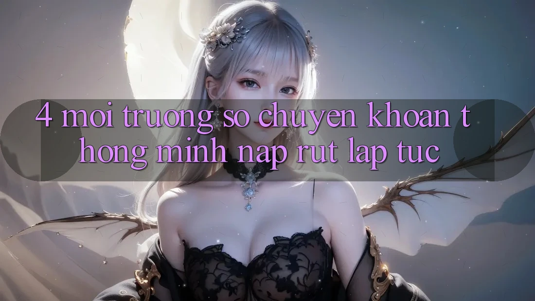4. Môi trường số chuyển khoản thông minh, nạp rút lập tức 4. Môi trường số chuyển khoản thông minh, nạp rút lập tức