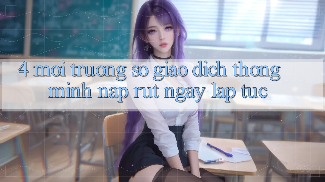 4. Môi trường số giao dịch thông minh, nạp rút ngay lập tức 4. Môi trường số giao dịch thông minh, nạp rút ngay lập tức