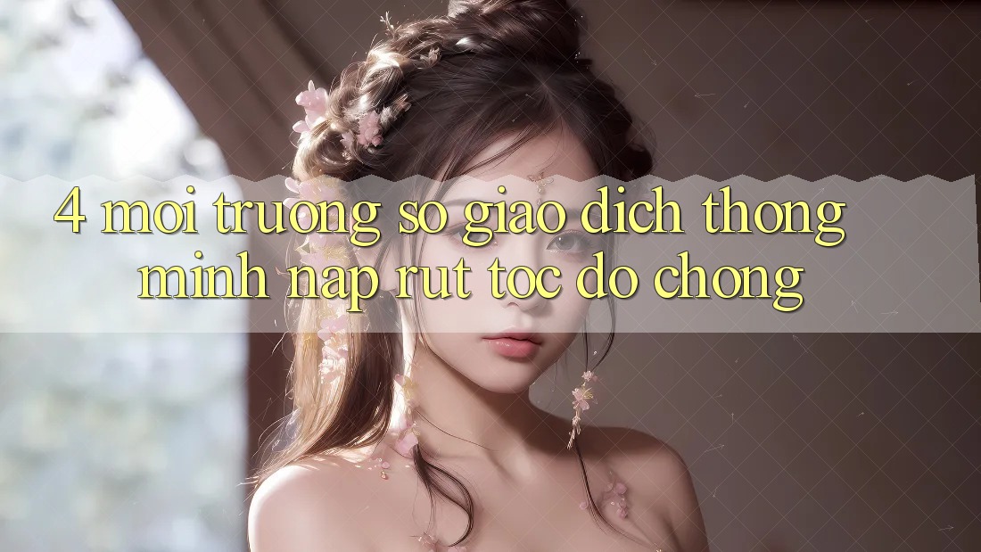 4. Môi trường số giao dịch thông minh, nạp rút tốc độ chóng 4. Môi trường số giao dịch thông minh, nạp rút tốc độ chóng