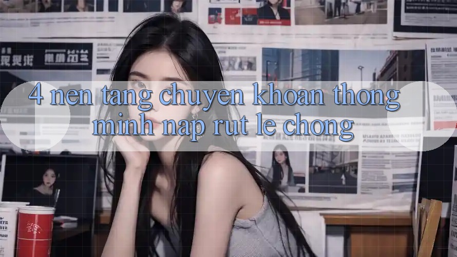 4. Nền tảng chuyển khoản thông minh, nạp rút lẹ chóng