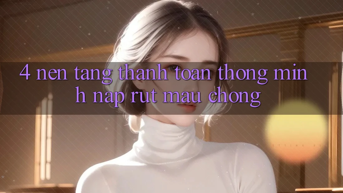 4. Nền tảng thanh toán thông minh, nạp rút mau chóng 4. Nền tảng thanh toán thông minh, nạp rút mau chóng