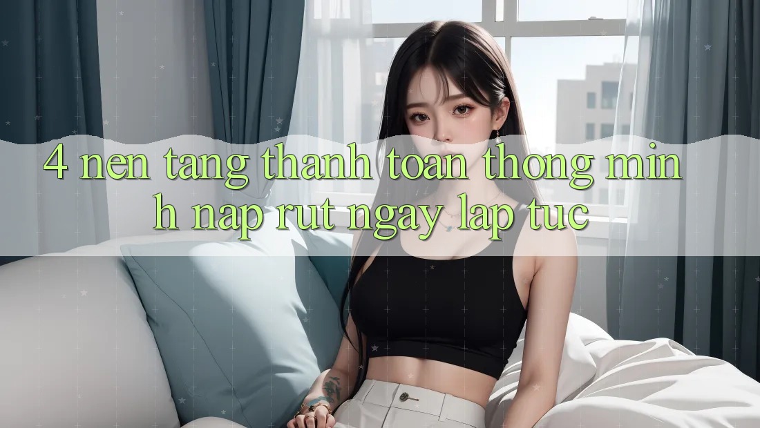 4. Nền tảng thanh toán thông minh, nạp rút ngay lập tức