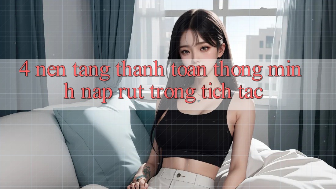 4. Nền tảng thanh toán thông minh, nạp rút trong tích tắc 4. Nền tảng thanh toán thông minh, nạp rút trong tích tắc