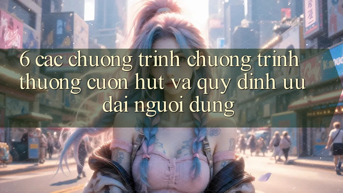 6. Các chương trình chương trình thưởng cuốn hút và quy định ưu đãi người dùng 6. Các chương trình chương trình thưởng cuốn hút và quy định ưu đãi người dùng