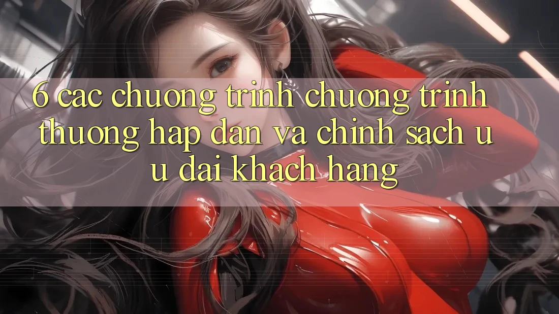 6. Các chương trình chương trình thưởng hấp dẫn và chính sách ưu đãi khách hàng 6. Các chương trình chương trình thưởng hấp dẫn và chính sách ưu đãi khách hàng