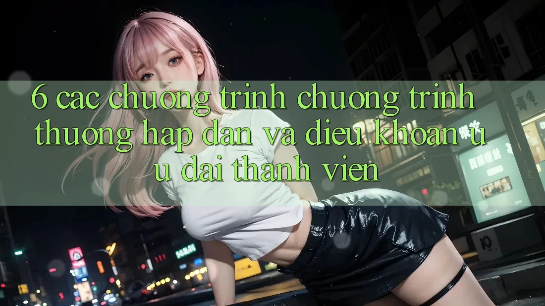 6. Các chương trình chương trình thưởng hấp dẫn và điều khoản ưu đãi thành viên 6. Các chương trình chương trình thưởng hấp dẫn và điều khoản ưu đãi thành viên