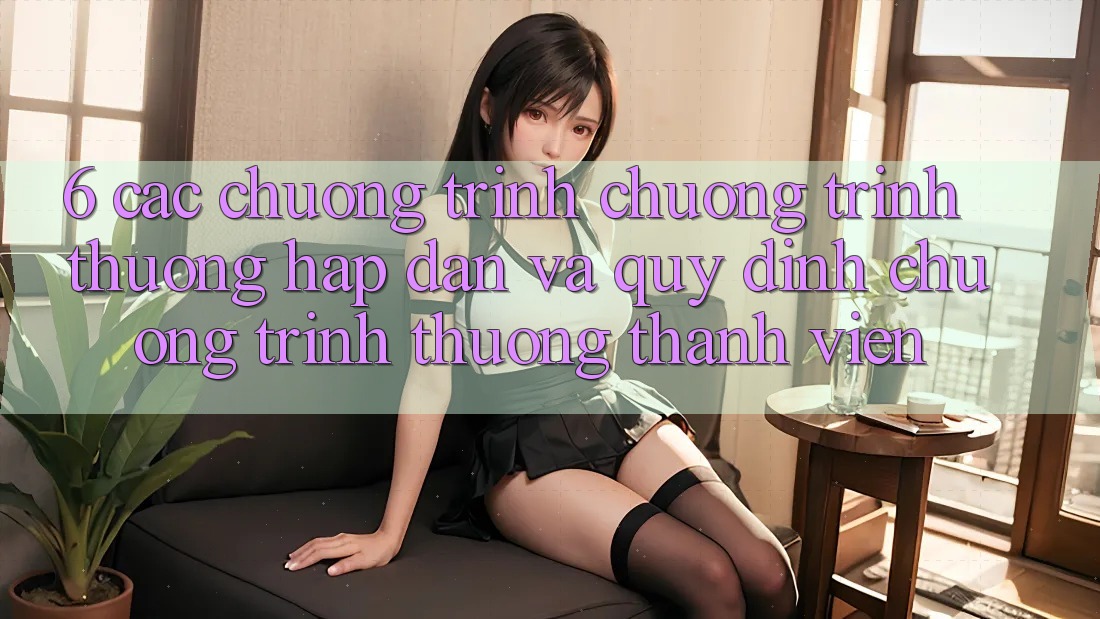6. Các chương trình chương trình thưởng hấp dẫn và quy định chương trình thưởng thành viên