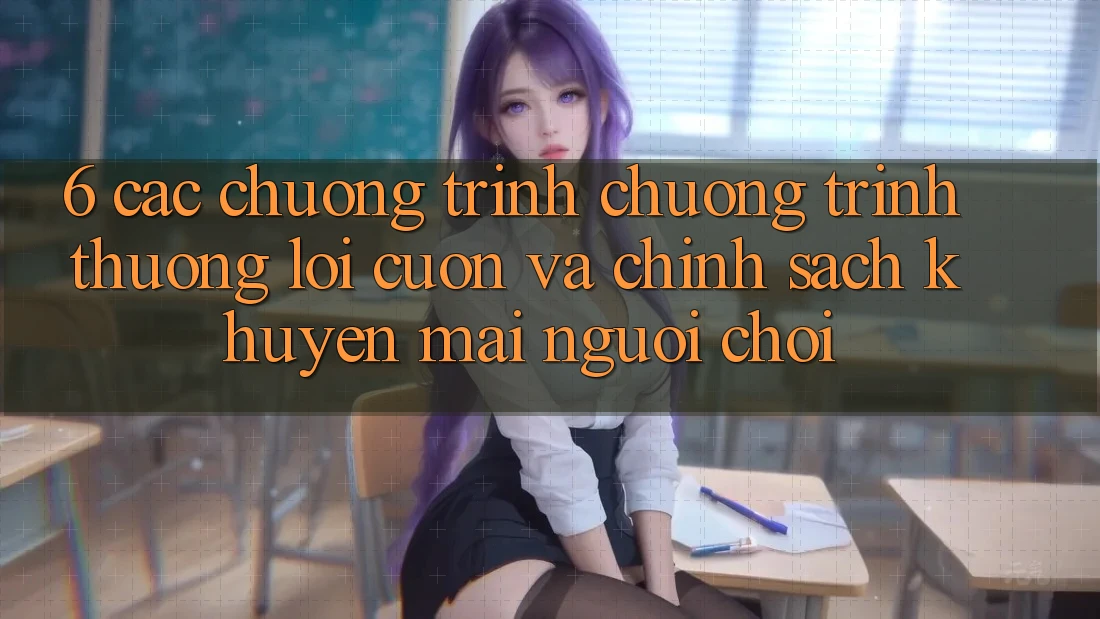 6. Các chương trình chương trình thưởng lôi cuốn và chính sách khuyến mãi người chơi
