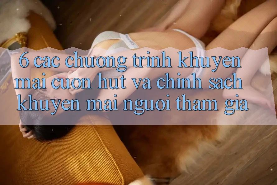 6. Các chương trình khuyến mãi cuốn hút và chính sách khuyến mãi người tham gia 6. Các chương trình khuyến mãi cuốn hút và chính sách khuyến mãi người tham gia