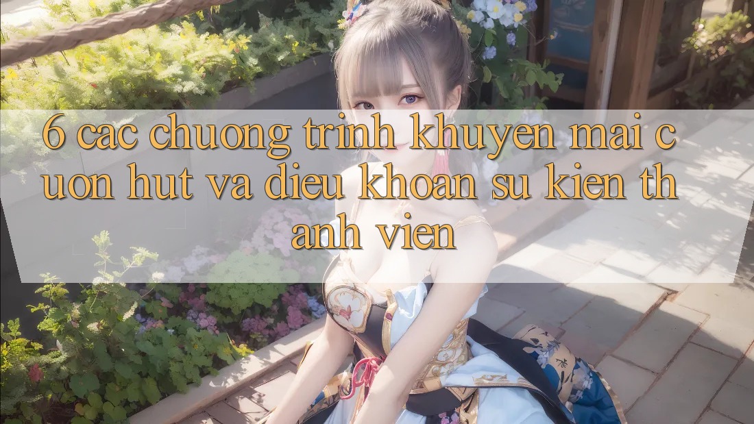 6. Các chương trình khuyến mãi cuốn hút và điều khoản sự kiện thành viên 6. Các chương trình khuyến mãi cuốn hút và điều khoản sự kiện thành viên